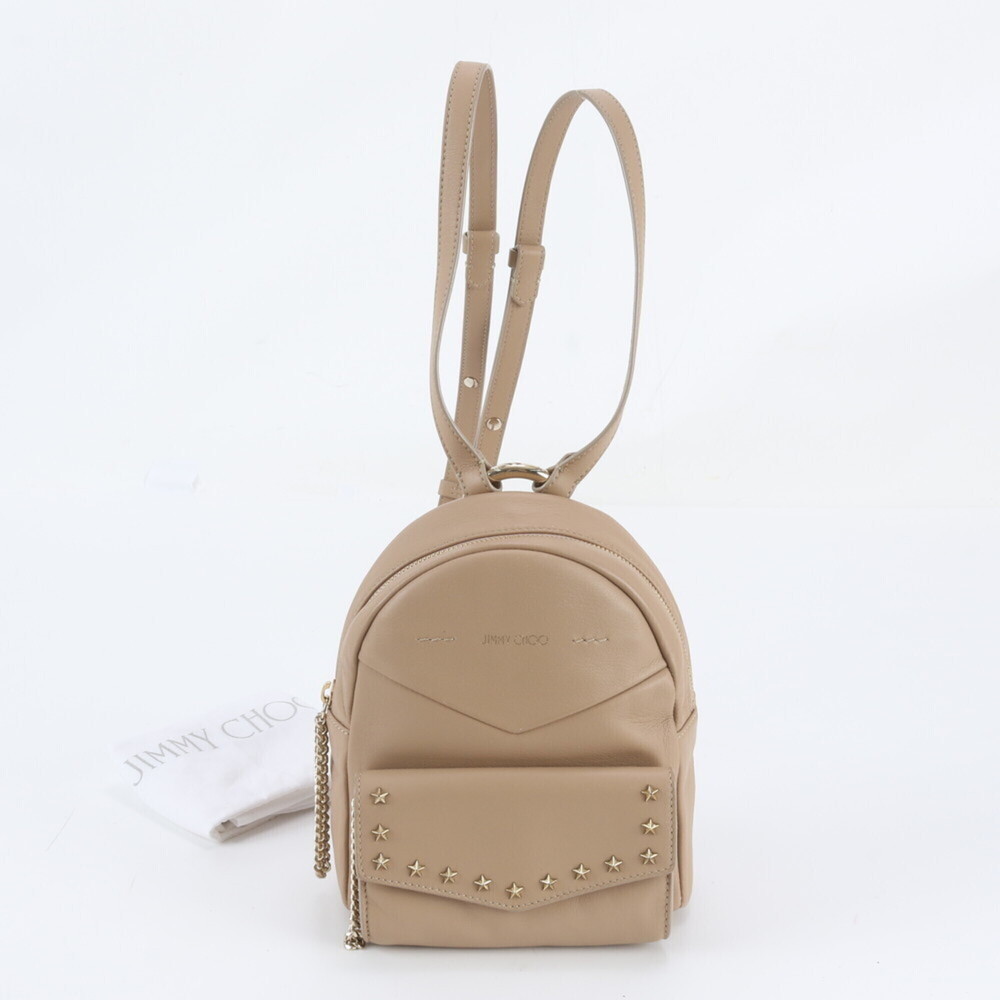 Jimmy Choo Cathy Star Studded Leather Backpack for Women